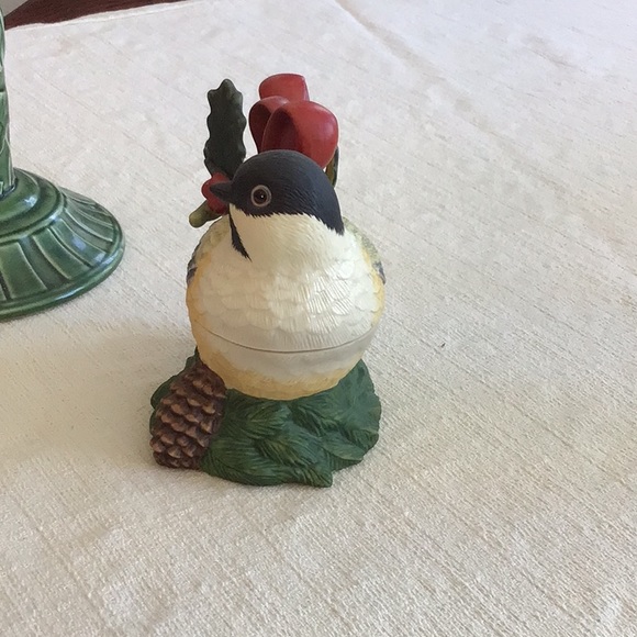 Winter Greetings Chickadee Sugar by Lenox. - Picture 2 of 8